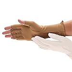 Isotoner Therapeutic Gloves, Right, X-Small, Open Finger