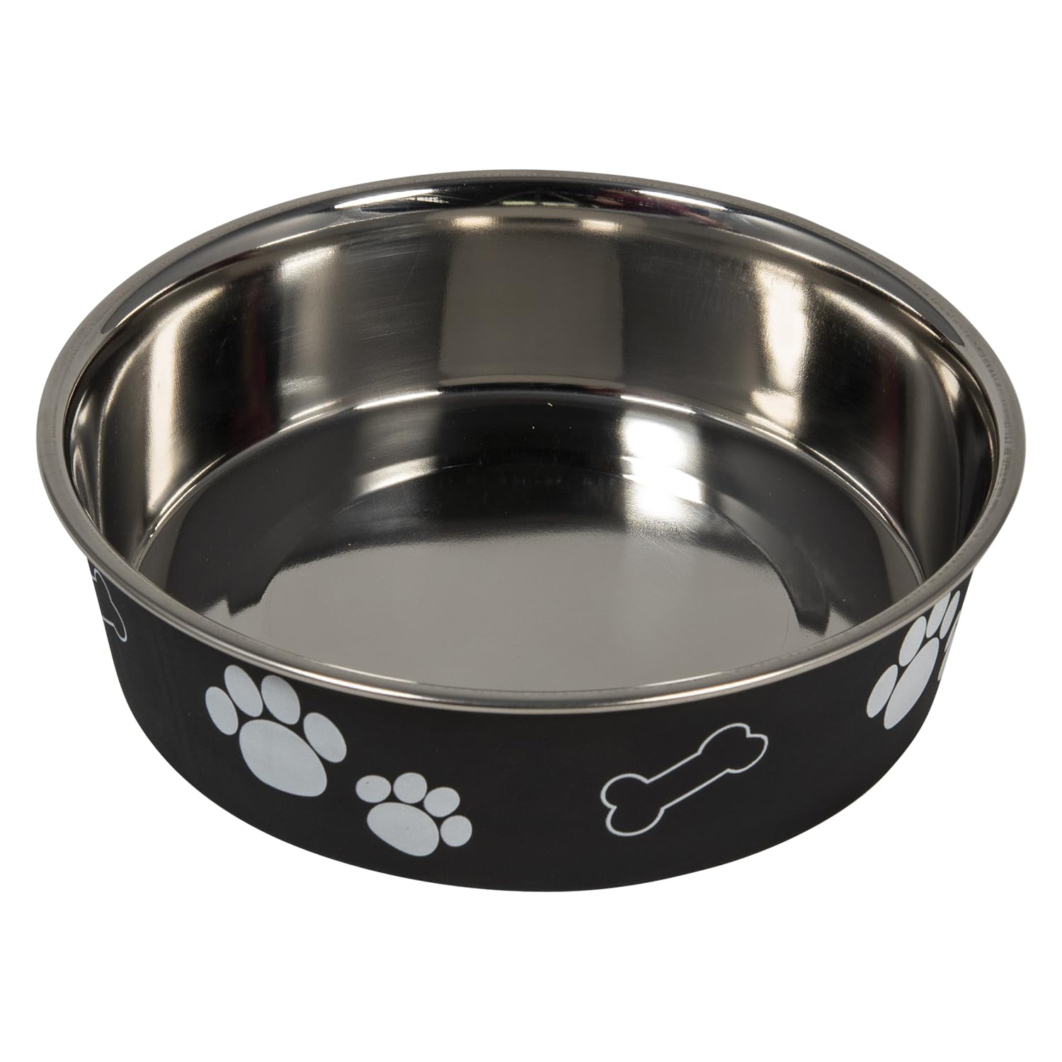 JACK AND VANILLA, Bon Appetit Stainless Steel Bowl, Stylish Design, Capacity 610 ml, Diameter 15 cm