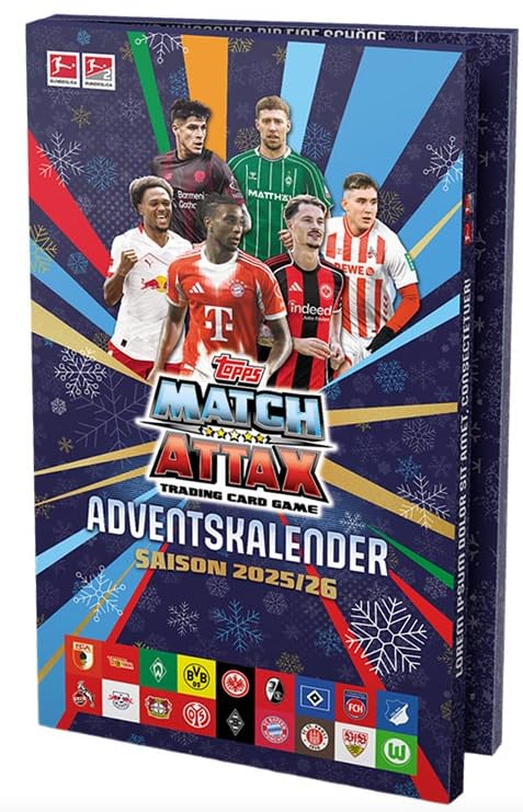 2025-26 Match Attax Bundesliga Adventskalender - Collectors' Shop