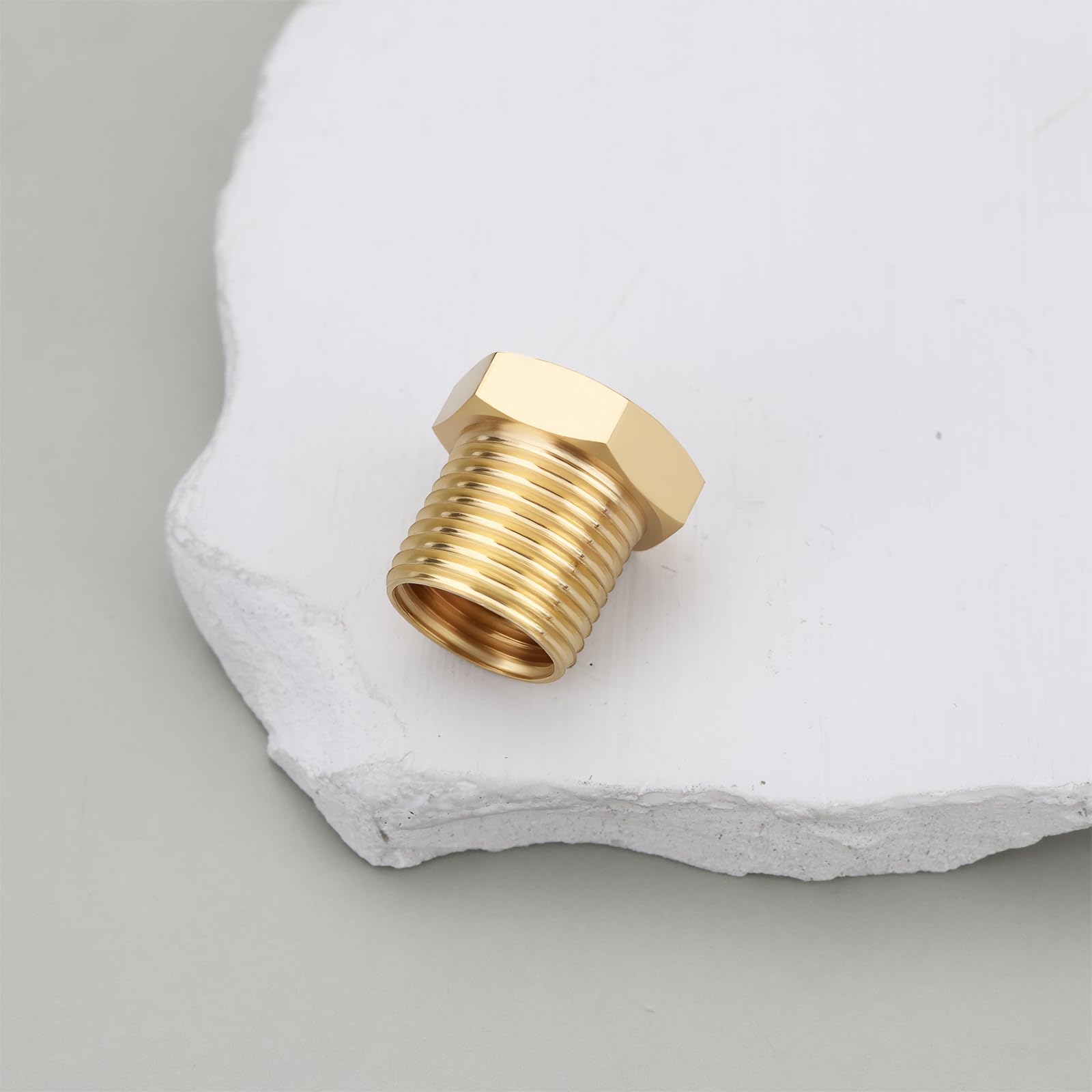 Adaptateur Réducteur en Laiton M12 X 1 Mâle Vers M10 X 1 Femelle 2 Pièces pour Raccordement de Tuyaux Dans Les Systèmes Hydrauliques