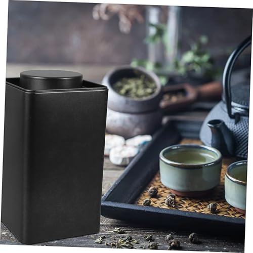 Miniatura 4 de Tarro de galletas 3 piezas de lata para café, recipientes de metal para té, tarros de almacenamiento de alimentos, tarros de buffet, tarros de