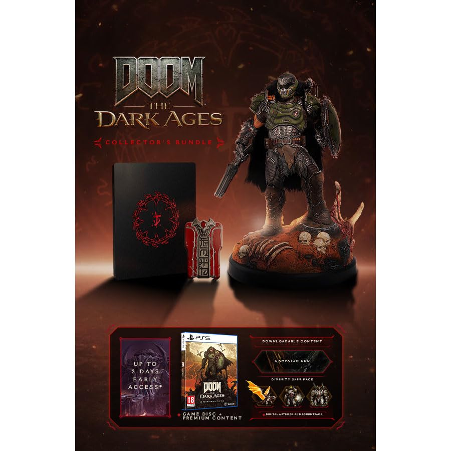 DOOM: The Dark Ages コレクターズ版 限定 スタチュー DOOM: The Dark Ages – Insane Collector's Set! - YouTube