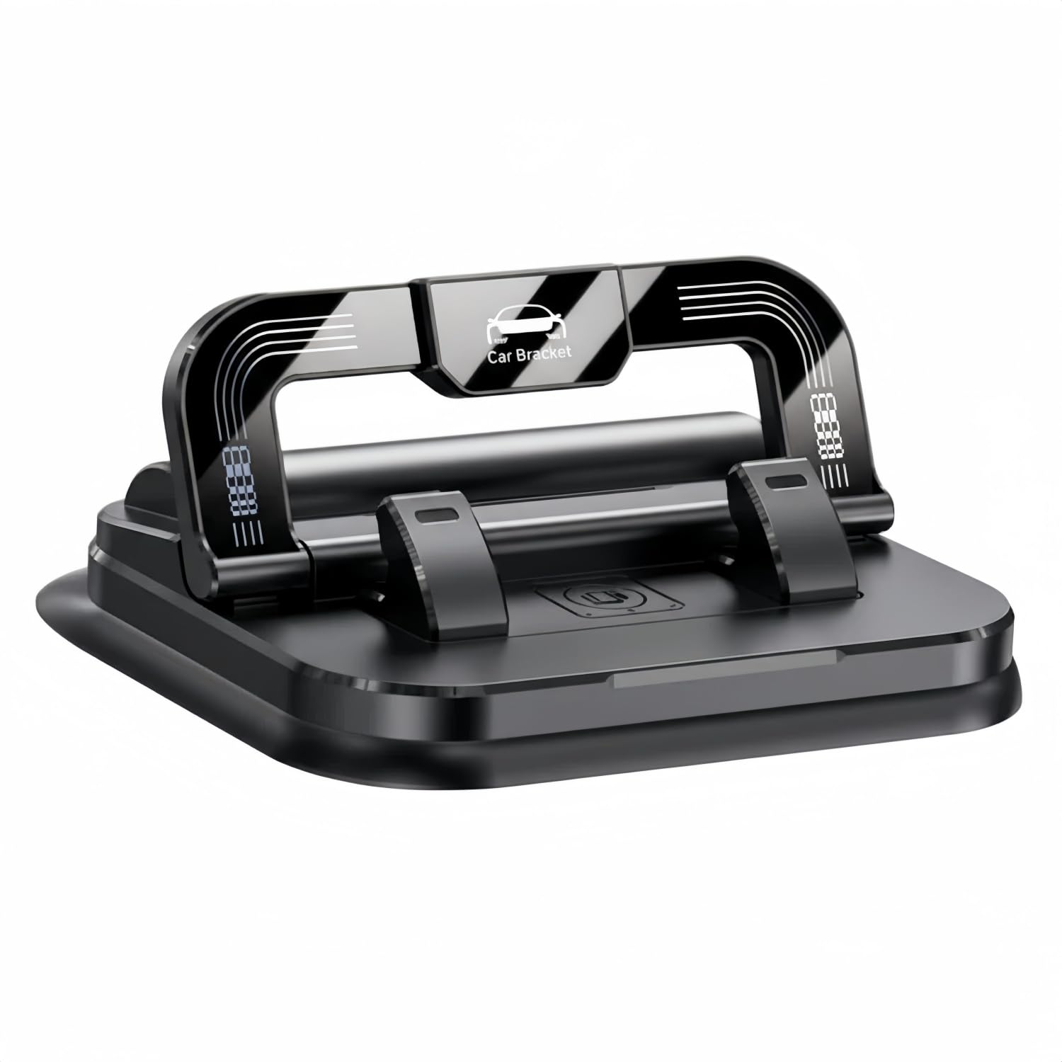 Car Phone Holder 360 Degree Rotation 2026 Upgrade Non-Slip Rotatable Car Phone Holder Horizontal and Vertical Screen Adjustment
