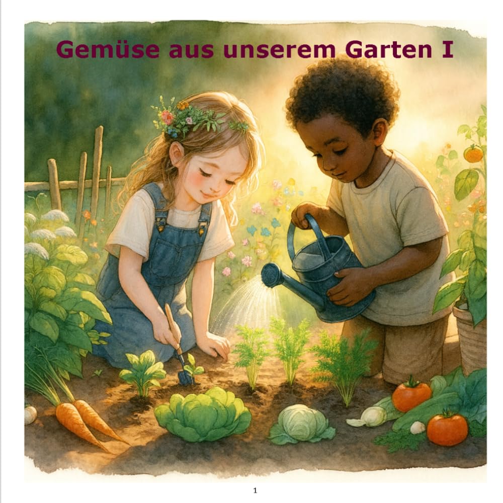 Gemüse aus unserem Garten I: Gemüse die über der Erde wachsen (*Lesen-Lachen-Lernen*)