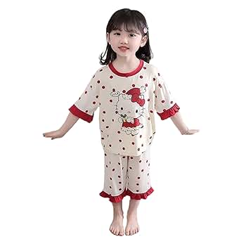 希少！ レトロ キティ お花 いちご パジャマ 未使用 160 希少