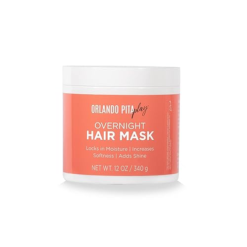 ORLANDO PITA PLAY Mascarilla para el cabello durante la noche, hidrata y repone el cabello con humedad y brillo intensos, promueve estiramientos