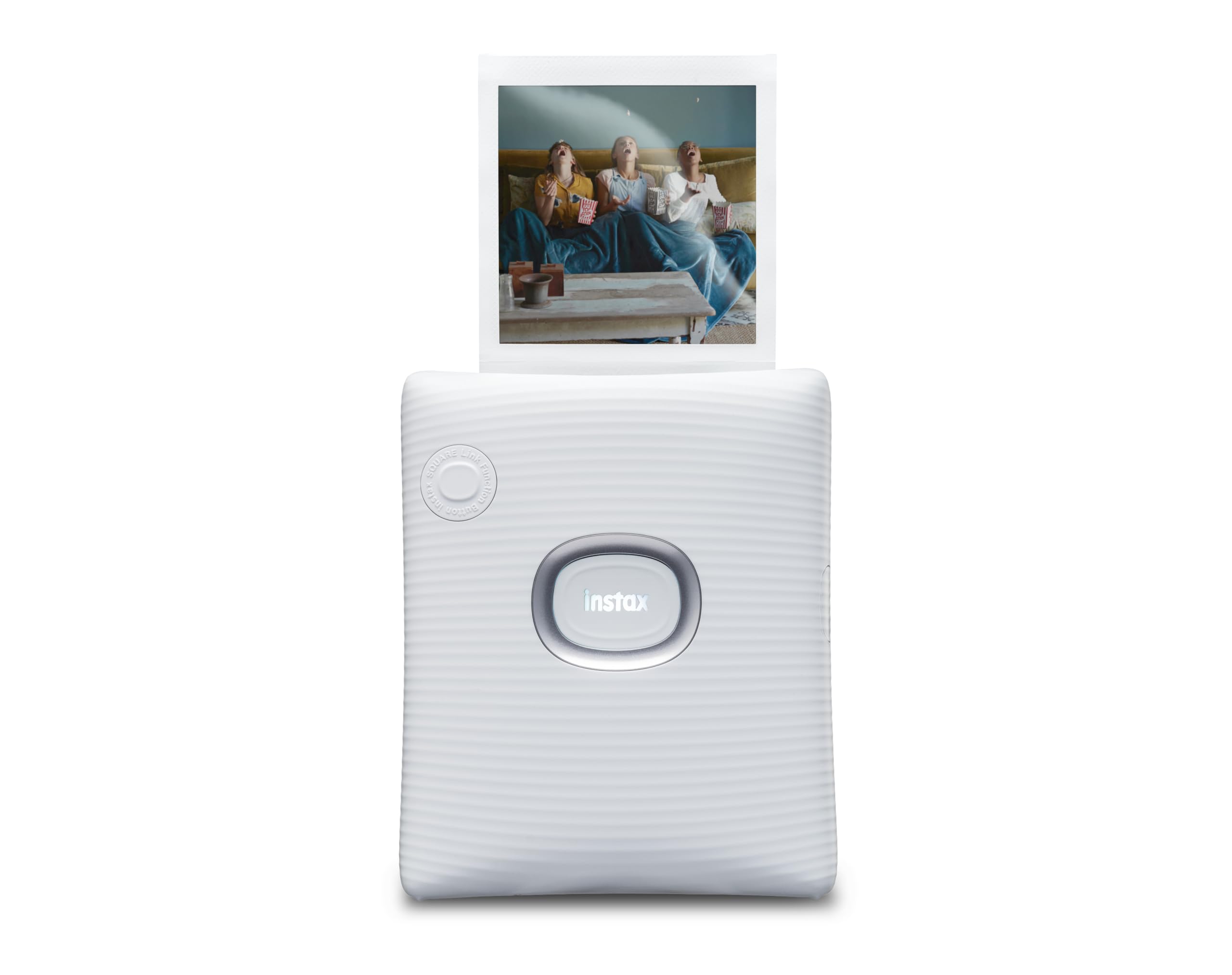 instax ポータブルプリンター ホワイト Amazon.com : Fujifilm Instax Square Link Smartphone Printer- Ash