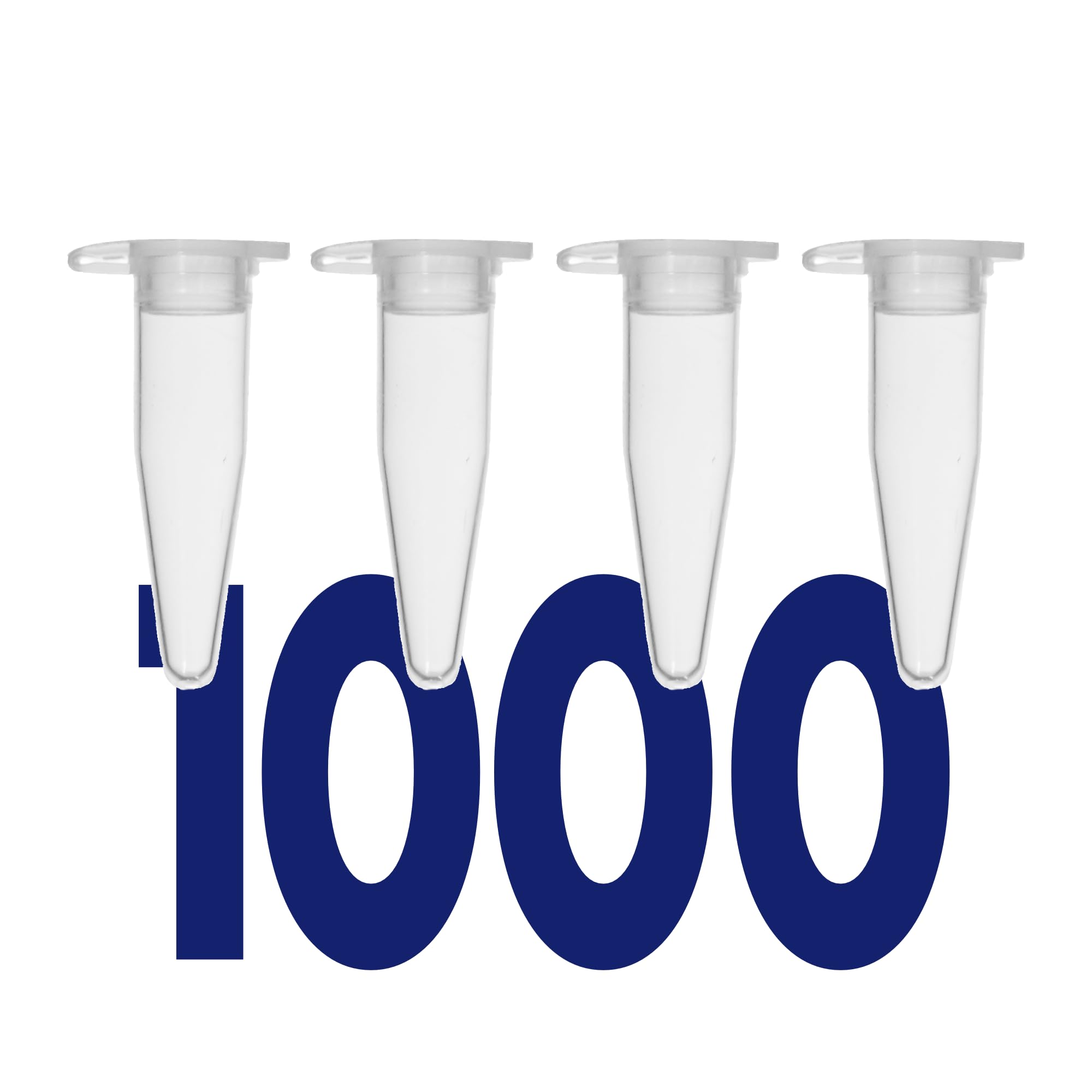 Kashi Scientific 1.5mL Clear Snap Cap Microcentrifuge Tube with Graduation, Lab Grade Polypropylene Plastic [1.5mL, 1000] — Amazon image 25
