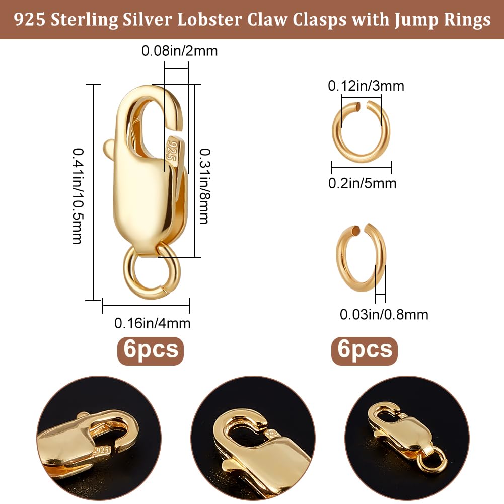 Beebeecraft 40 Stück Karabinerverschlüsse Silber - Schmuckverschlüsse Für Armbänder & Halsketten