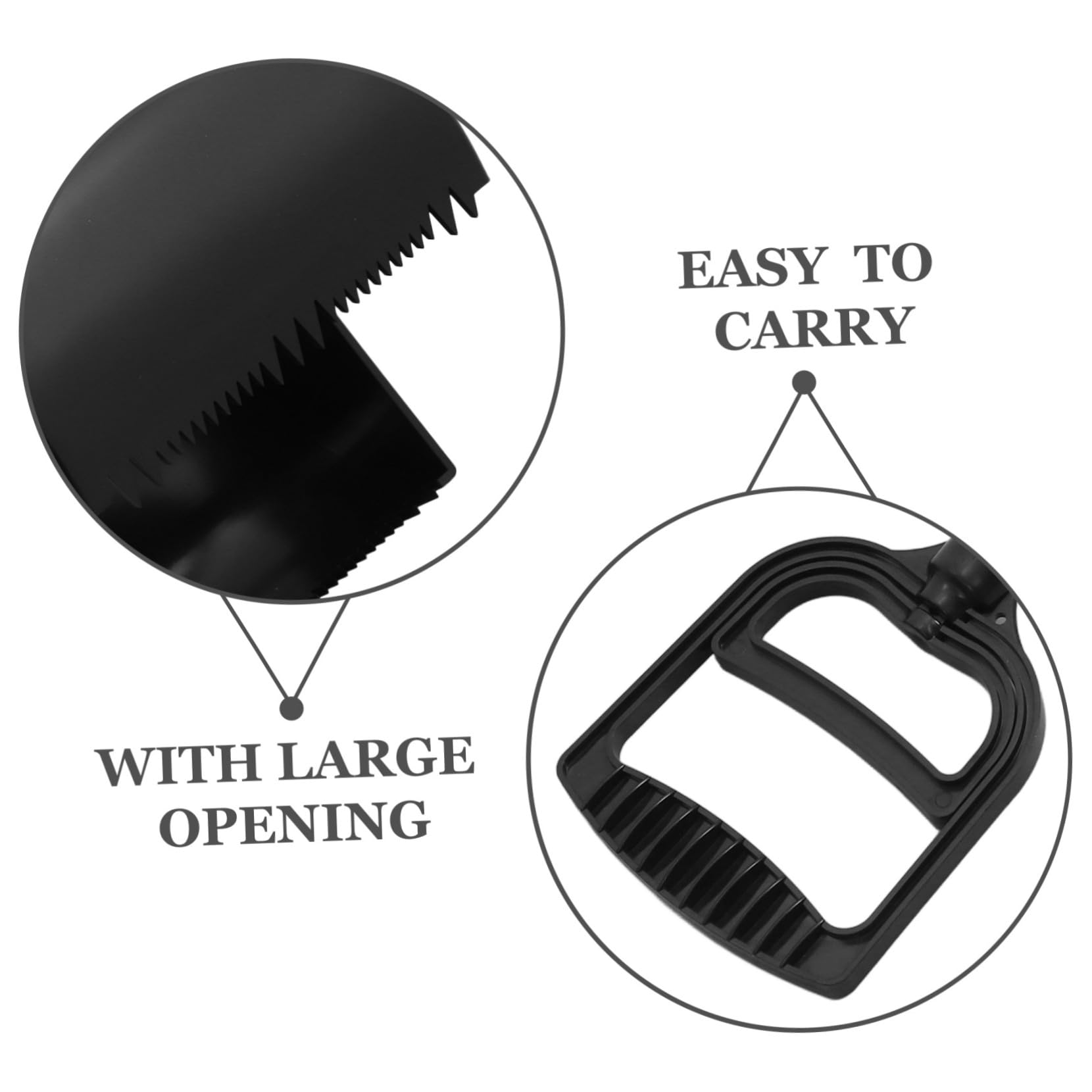 Ramasse-crottes D’animaux Long Manche 1pc en Plastique pour Extérieur