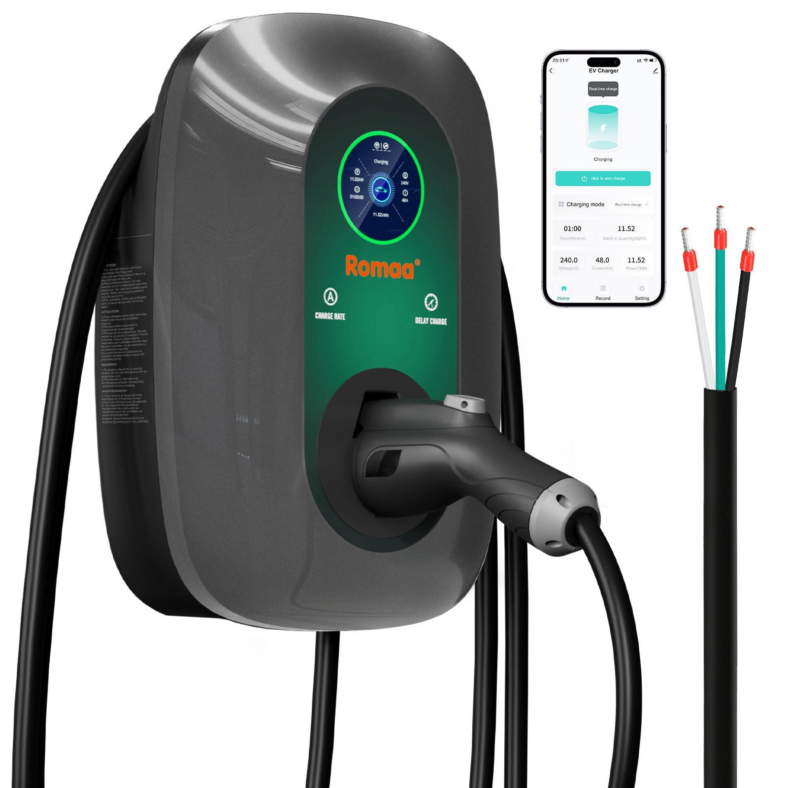 Romaa Level 2 EV Charger