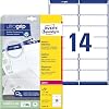 Étiquettes transparentes 99,1 x 42,3 mm AVERY L4772-25 Lot de 300 ARC