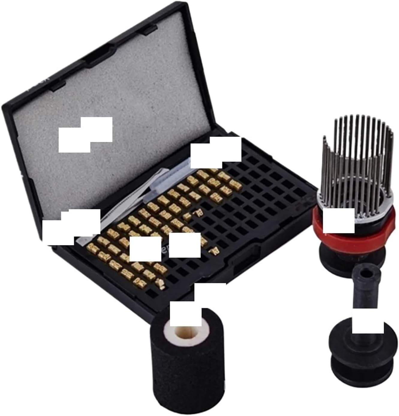 ホットインクロール 36*32mm インクローラー 日付印刷 コーディングマシン用 バッチ番号、QRコード、バーコード(White,