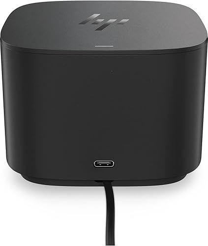 Miniatura 3 de HP Base Thunderbolt de 120 W con adaptador HDMI, estación de acoplamiento universal USB-C de hasta 100 W con puerto USB-C Alt, USB VGA USB C