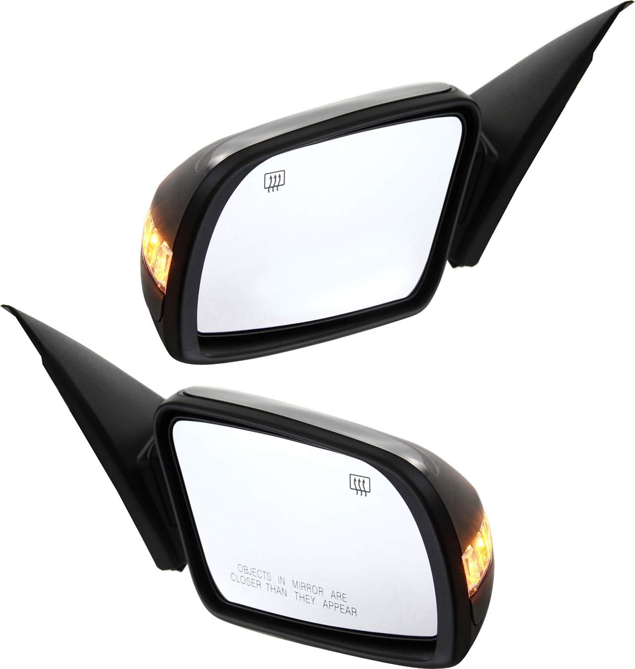Kool Vue Driver Side Power Heated Mirror for Nissan Altima 2007-2012 With Signal Light Paintable Sedan