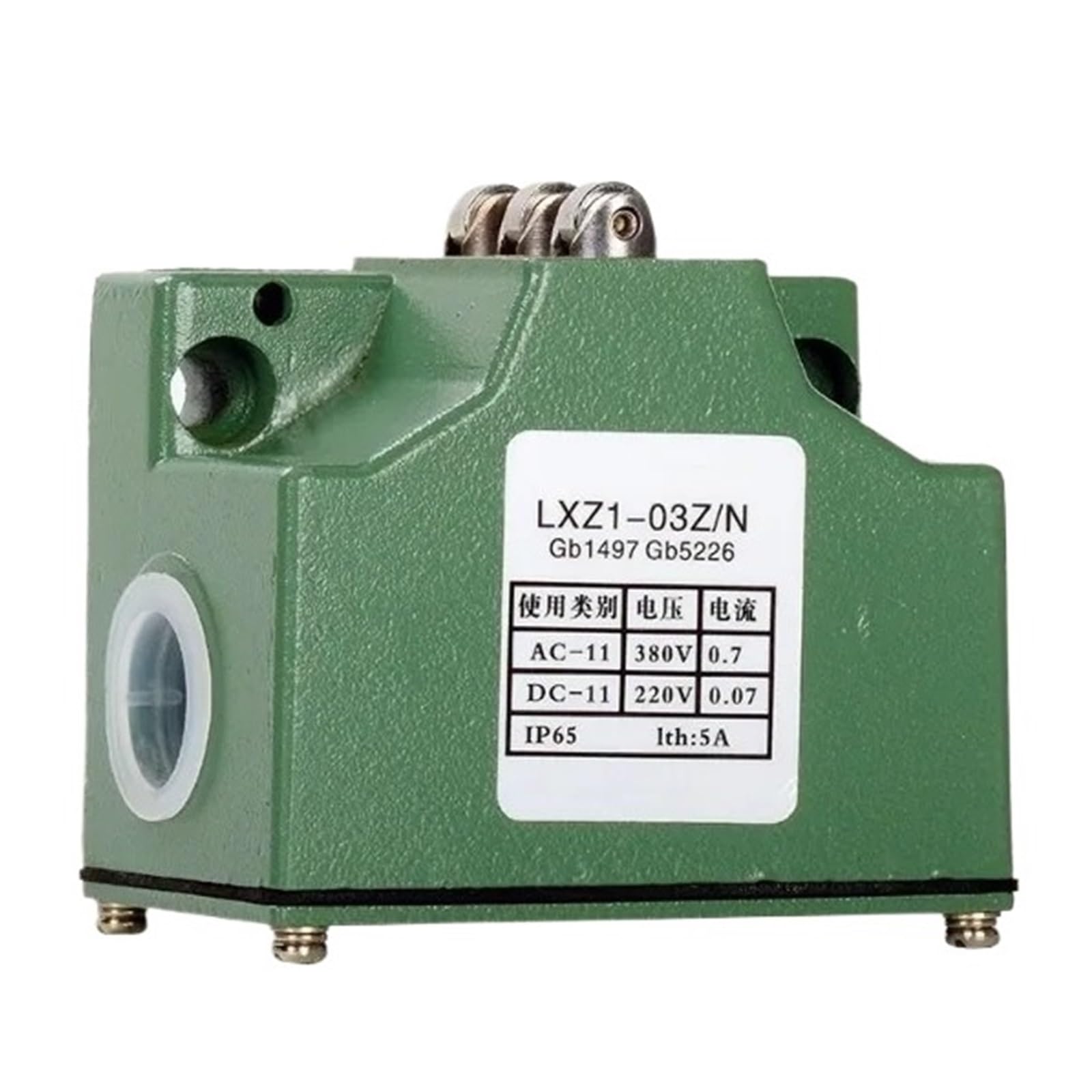 Commutateur de voyage LXZ1-04Z N robuste à contact argent