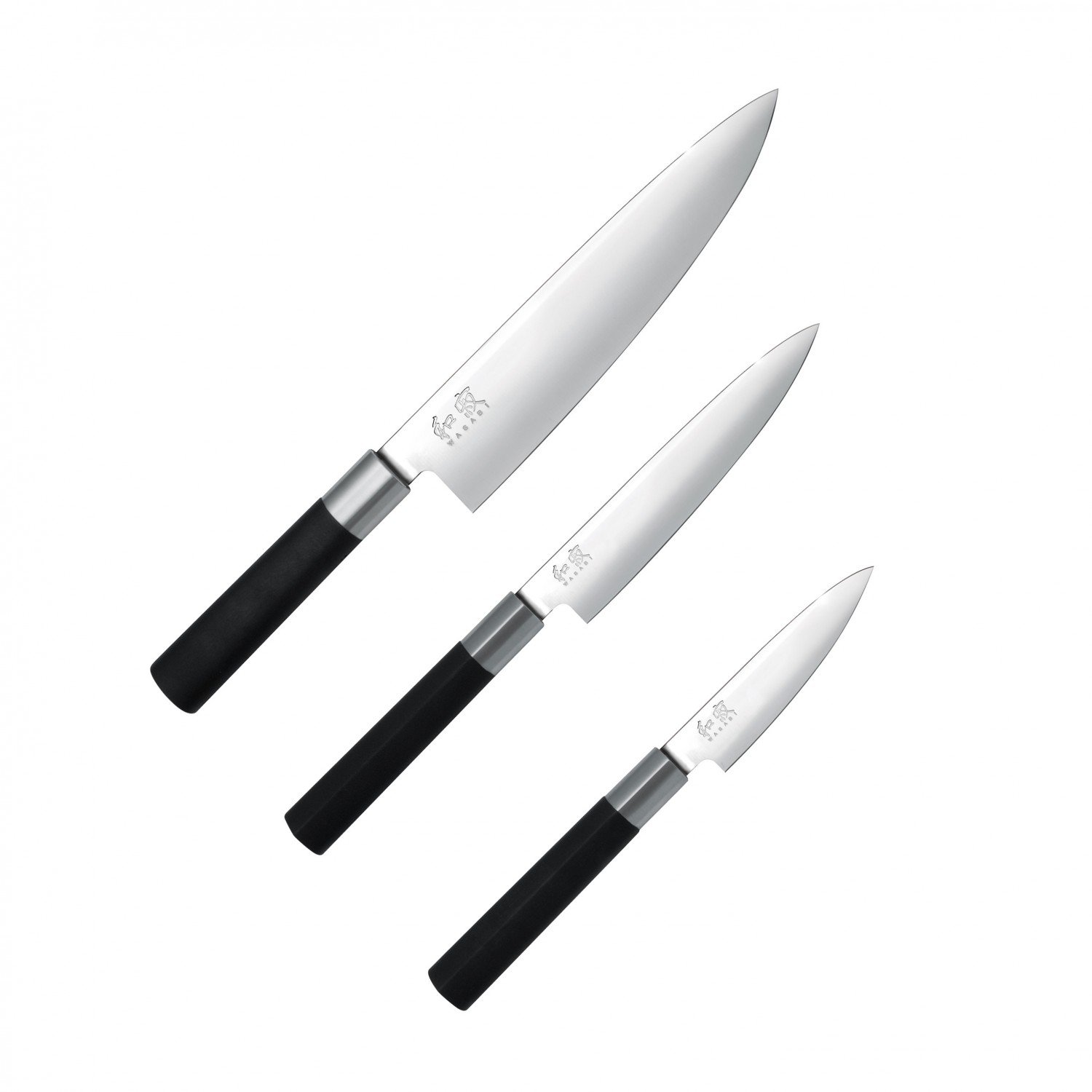 Kai Wasabi Chef knife 3er Set