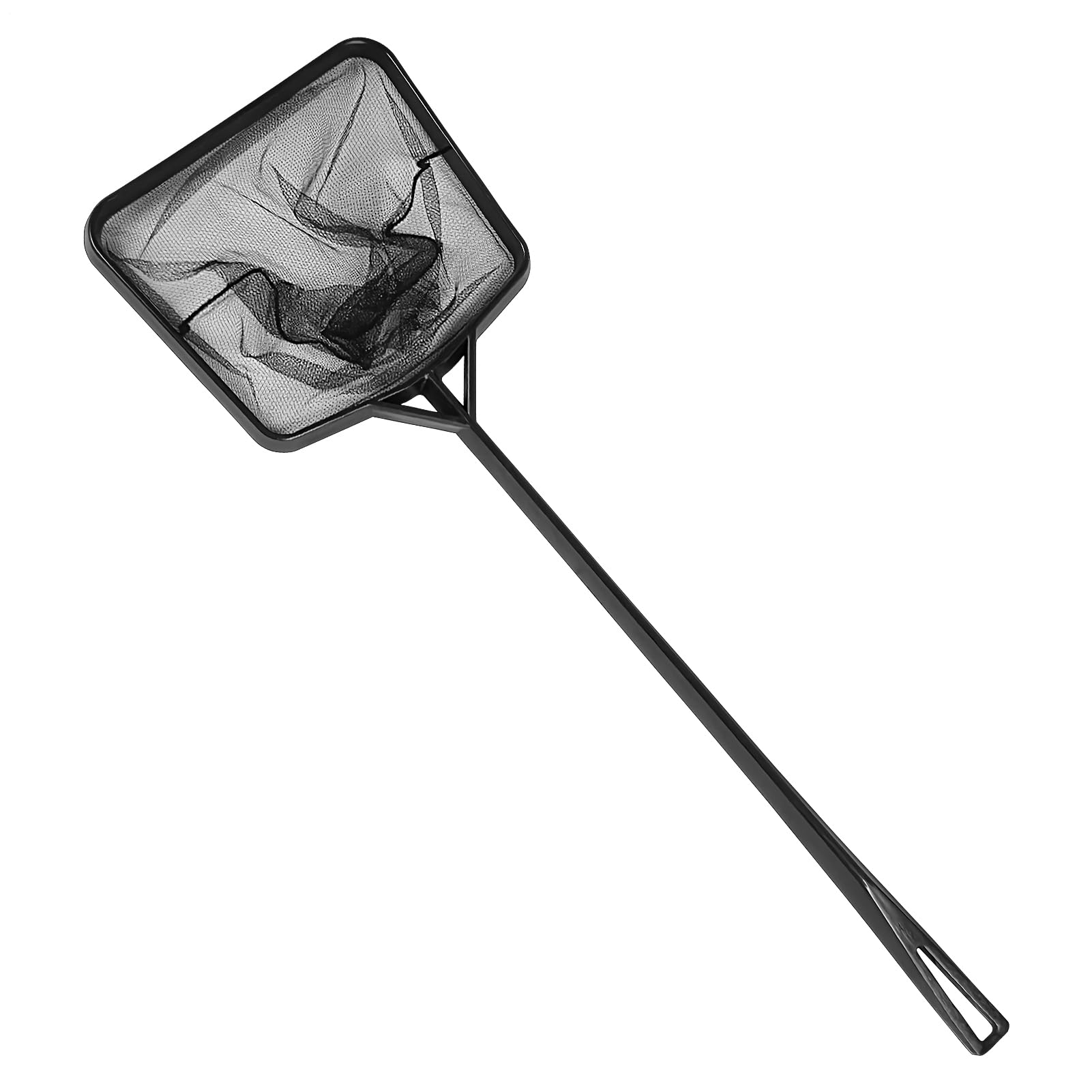 Aquarium Cleaning Net - Fish Tank Skimmer, Portable Mesh Tool | Ergonomic Debris Remover, Lightweight Water Feature Aid, Multi Use Pond Accessory, Reliable Pool Cleaner with Scenario for