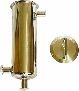 QSP 1L 3 Port KF-25 Stainless Steel Cold Trap Wide Bore Cold Trap by Quality Stainless Parts