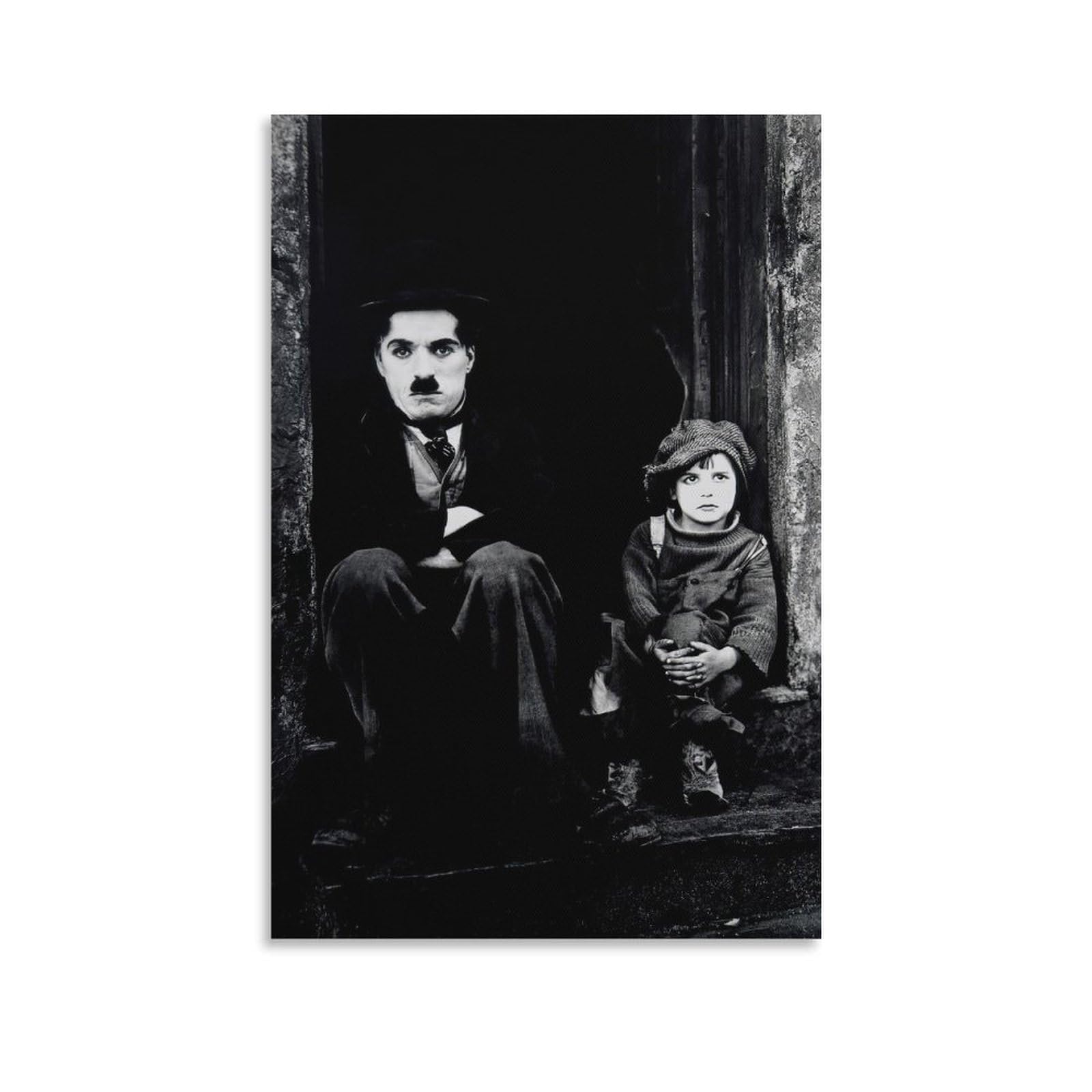 Charlie-Chaplin - Póster de actor con retrato biográfico (36) obras de arte geniales para pared, lienzo, impresiones para colgar