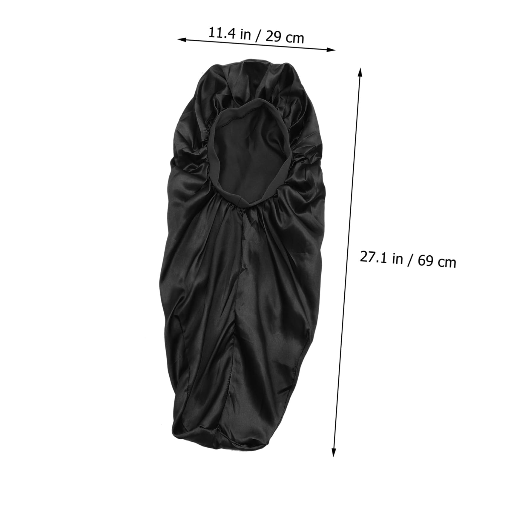 DOITOOL 12pezzi Cappelli Da Notte Per Donna Con Fasce Per Accessori Per Dormire Satin Copricapo Comfort Per Bagnati e Protezione Notturna