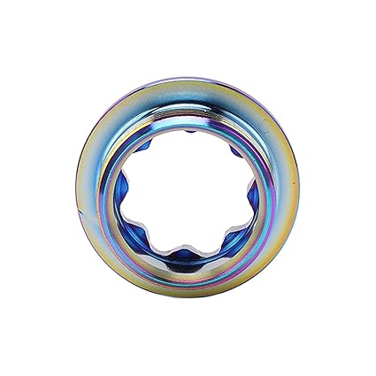 Bicycle Crank Arm, Crank Cover Screw Cap 20mm Bright Color for Road Bike for Mountain Bike(Colorful)