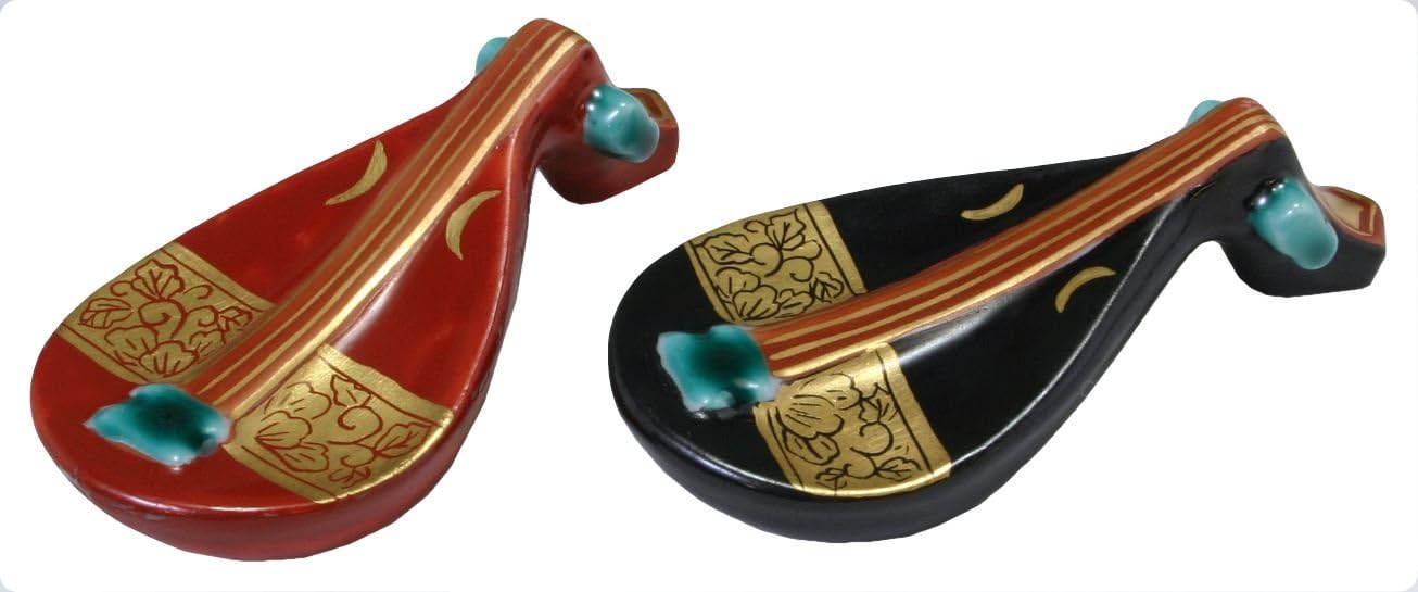 Kyo-Ware HEB395 Shimizu Ware Chopsticks Rest Eizen Pair