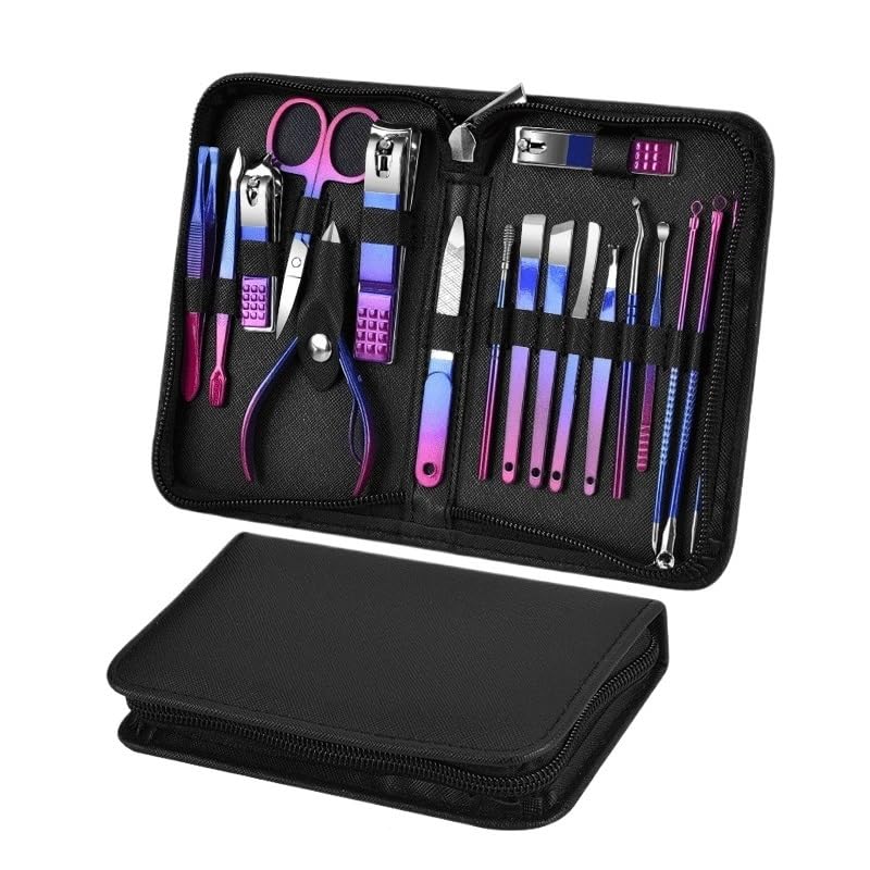 18 Piece Set of Nail Clippers Nail Clippers Nail Clippers Foot Repair Tools Manicure Set
