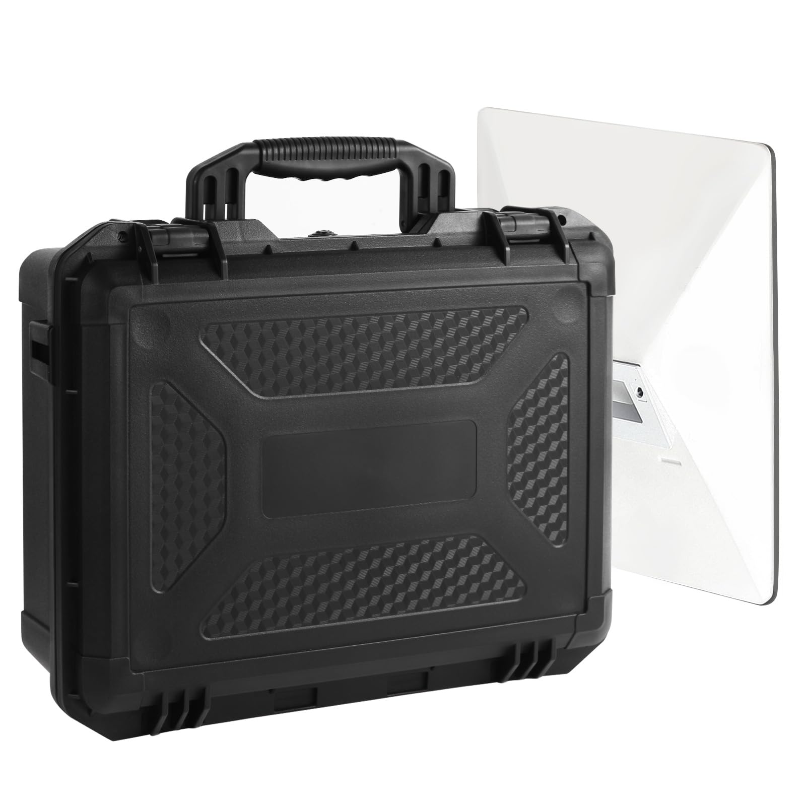 Hard Starlink Mini Case,Precision,IP67 Waterproof Case with Cut Foam Protects Starlink Mini Accessories,Ideal for RV Travel & Outdoor Use