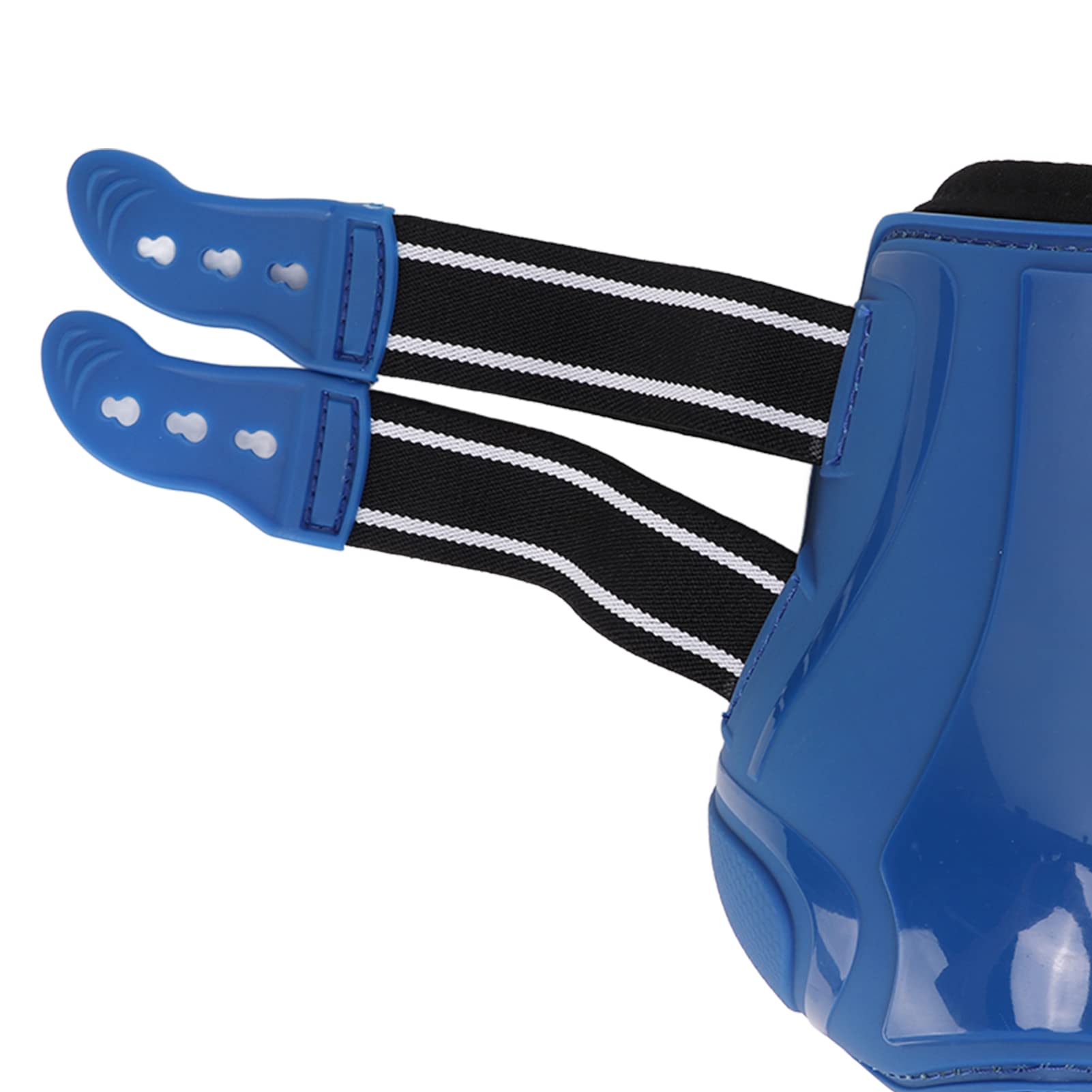 Stivali da cavallo, Paratendini per cavalli, Stivali per zampe di cavallo, Protezioni per le zampe posteriori anteriori ispessite, Elastico in PU traspirante, per equitazione, (Juego de cuatro XL