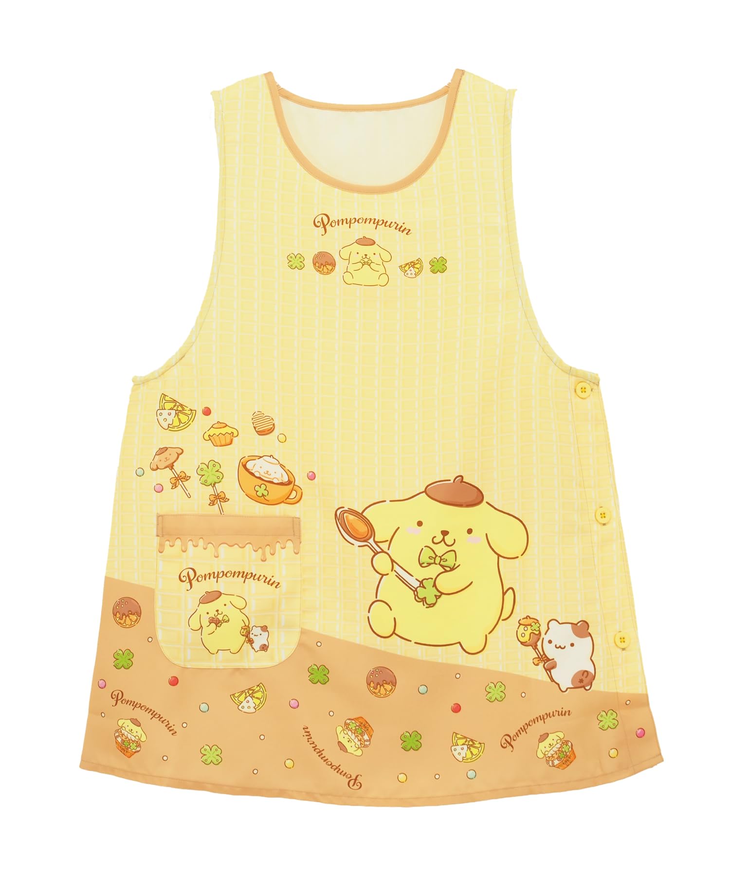 保育士エプロン　ポムポムプリン 61TKnxYCLVL.jpg