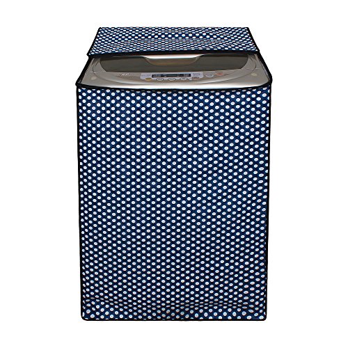 Image of DREAM KING Waterproof & Dust-Proof Top Loading Fully Automatic Washing Machine Cover Suitable for 6 kg, 6.2 kg, 6.5 kg (58 x 89 x 58 cms)