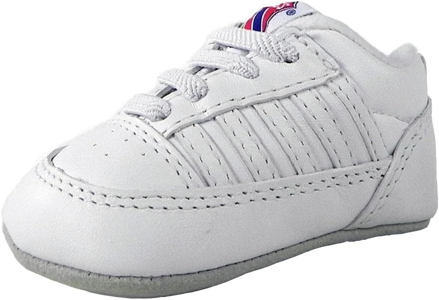 KSwiss Baby Crib Shoes 5 Stripe White 2611197 (2)