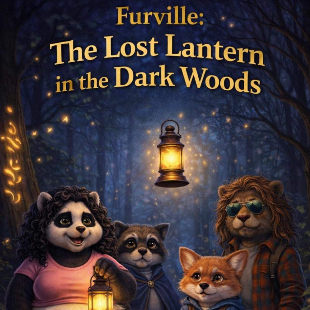 The Lost Lantern in the Dark Woods: A Magical Bedtime Story for Kids About Courage and Friendship (Furville Adventures)