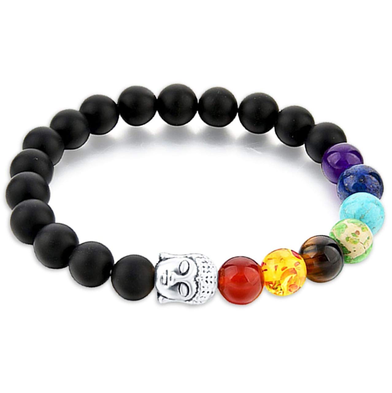 See full amazon price history chart for REBUY Black Tourmaline 7 Root Chakra Stone Bracelet Buddha Head Charm Help to Protect Against Negative Energy | 8mm Bead Size, Pack of 1 REBUY Black Tourmaline 7 Root Chakra Stone Bracelet Buddha Head Charm Help to Protect Against Negative Energy | 8mm Bead Size, Pack of 1 (B082P1HKJC) Amazon Price History, Amazon Price Tracker