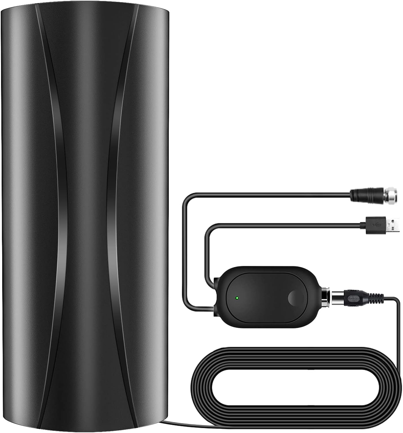 TV Antenna for Local Channels with 360° Signal Booster
