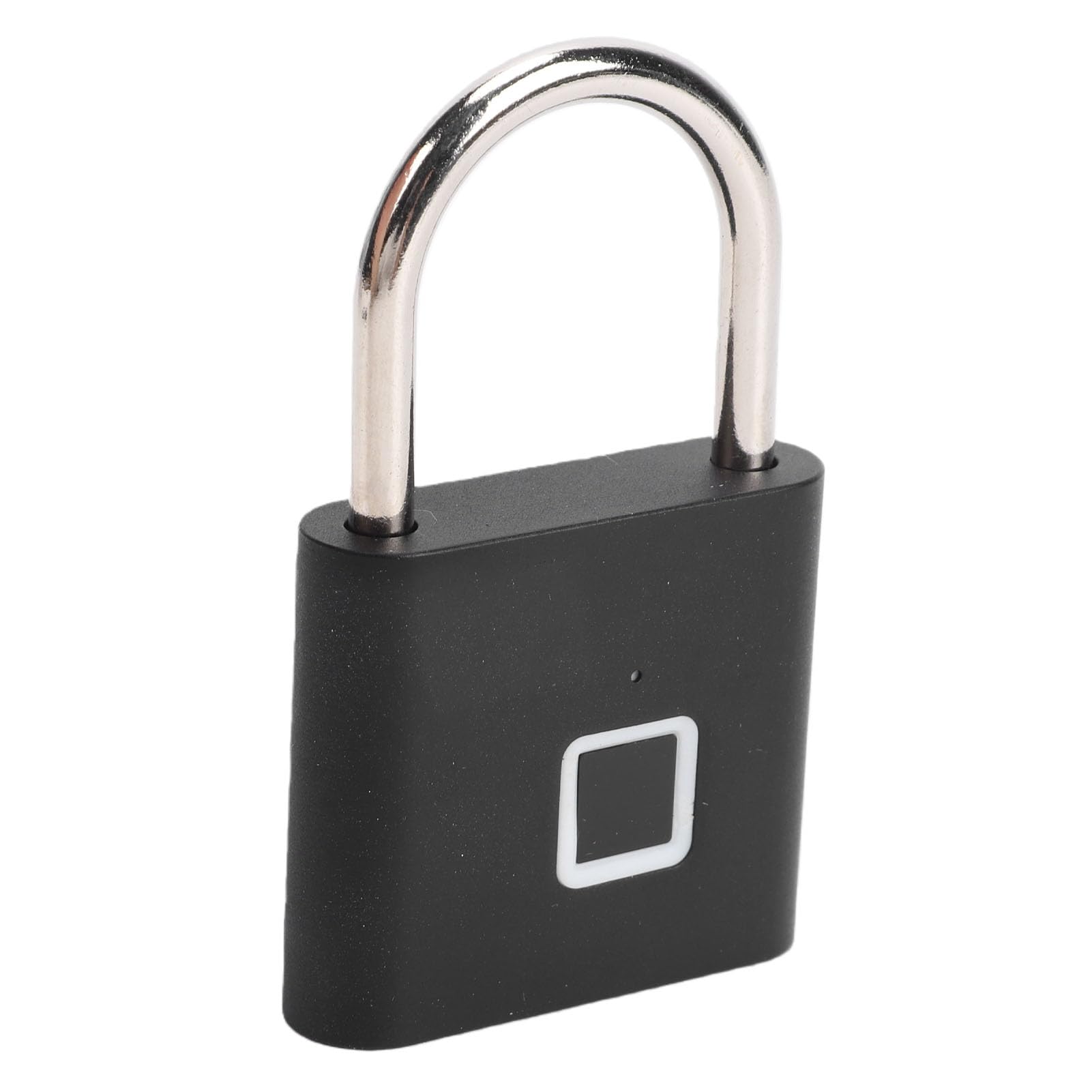 ASHATA Cadeado de Impressão Digital Inteligente, Cadeado Sem Chave Recarregável USB para