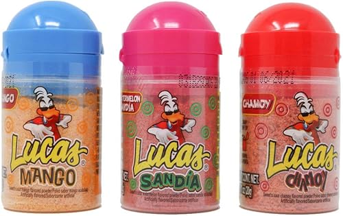 Lucas Baby 3 Variety. 12 en total. Lucas Baby Mango, Lucas Baby Sandia, Lucas Baby Chamoy