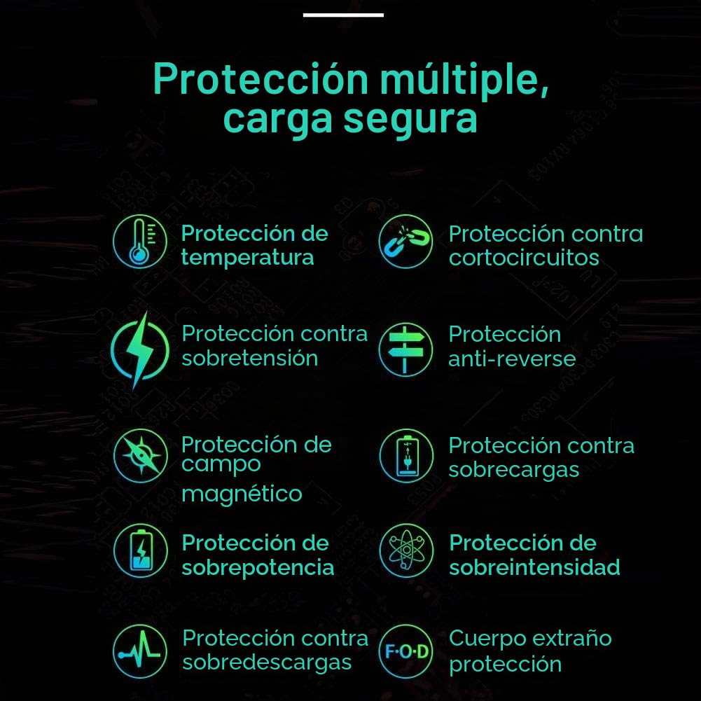 Placa de Carga del Coche, Akozon Cargador inalámbrico para automóvil Placa de Carga de inducción Apto para S60 / V60 / XC60 / S90 / V90 / XC90 15W