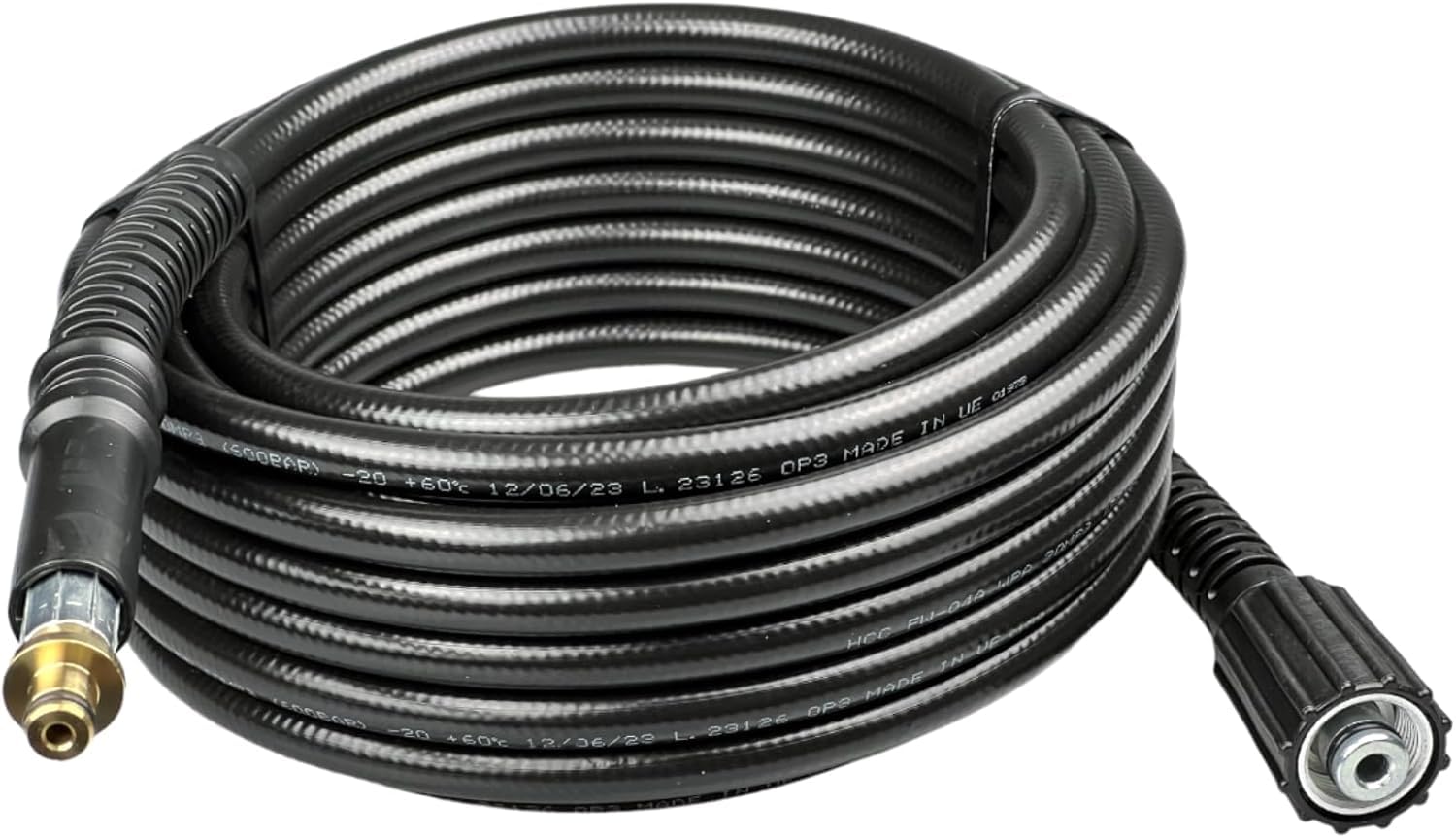 M&M Smartek Tubo ad alta pressione con tubo di ricambio M22 IG 160 bar 40° per Kärcher K2/K3/K4/K5 (30 metri)