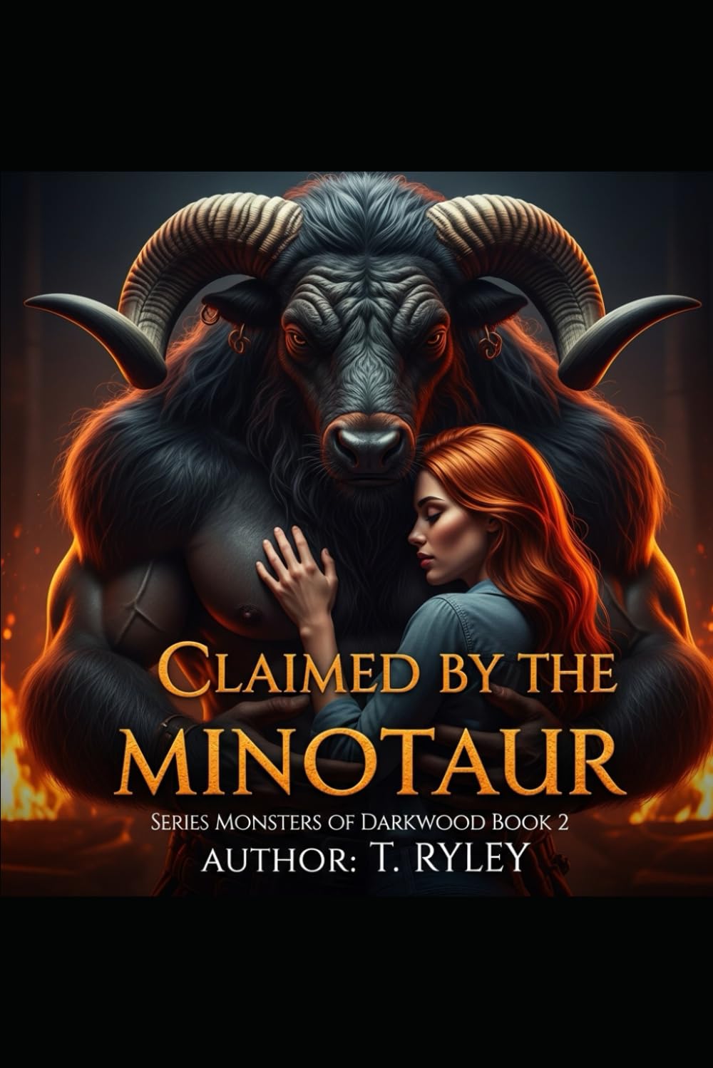 Claimed By the Minotaur: A Fated Mates Monster Romance (Monsters Of Darkwood)