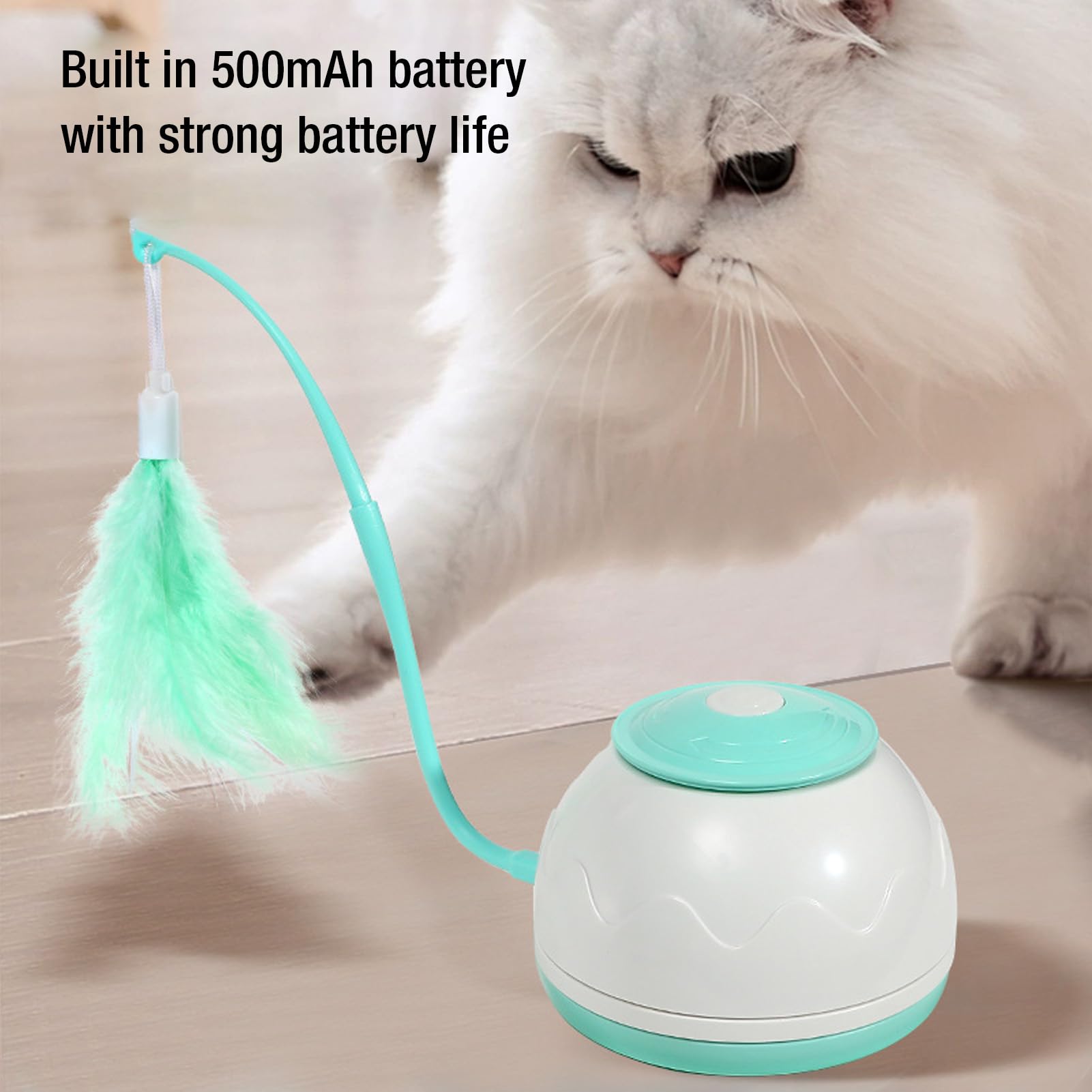 Balle interactive Intelligente pour chats qui roule