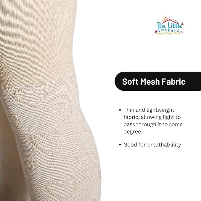 Image of THE LITTLE LOOKERS Baby Tights Thick Toddler Baby Girl Seamless Knit Leggings Thick Solid Cotton Stockings Footed Pants Pantyhose for Years Baby