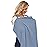 PPOGOO Muslin Nursing Cover for Baby Breastfeeding, Breathable Privacy Nursing Covers for Mom 100% Cotton Breastfeeding Cover with Rigid Hoop for Mother Nursing Apron (Sky Blue)