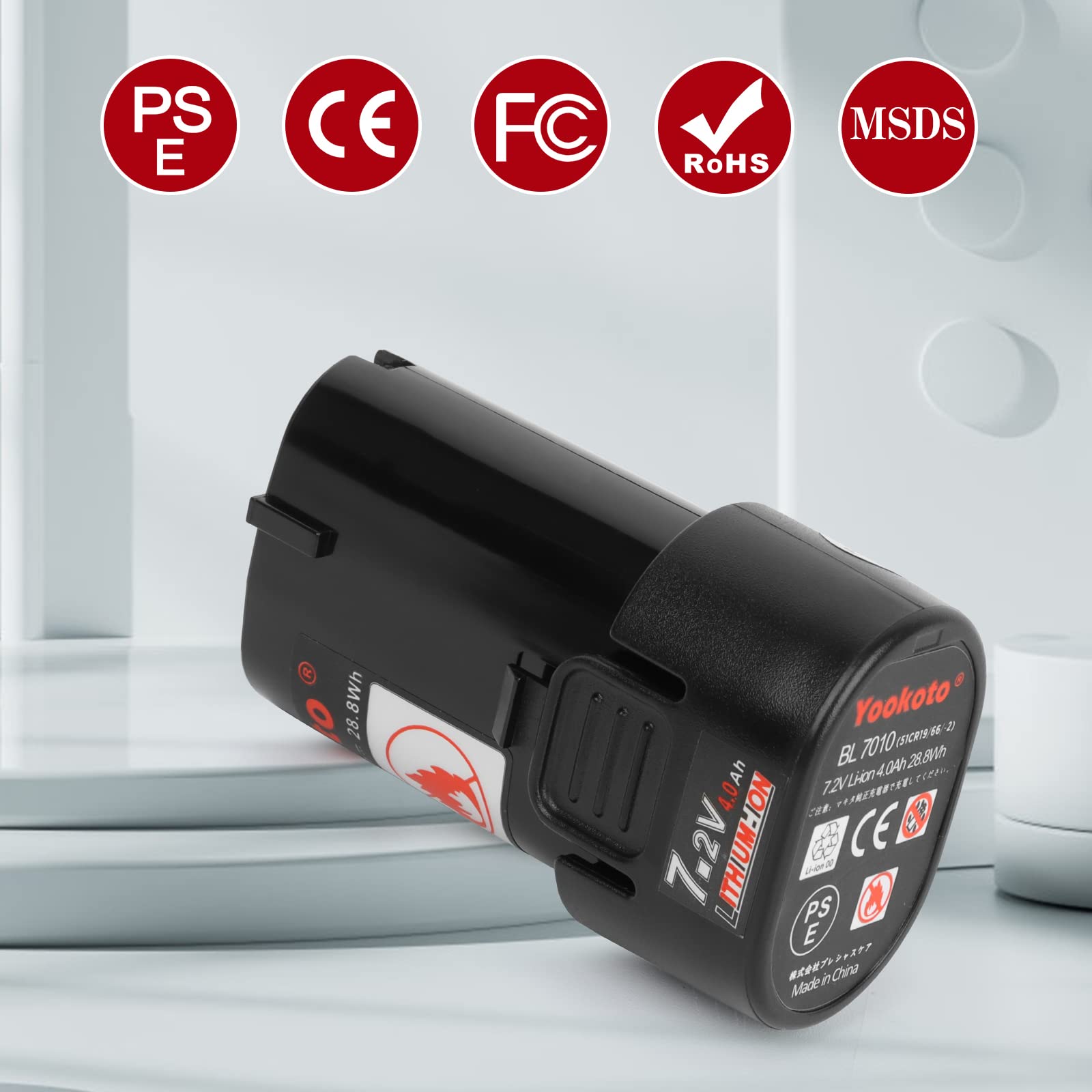 Amazon.co.jp: 互換マキタ 7.2v バッテリー BL7010 マキタ 7.2v マキタ
