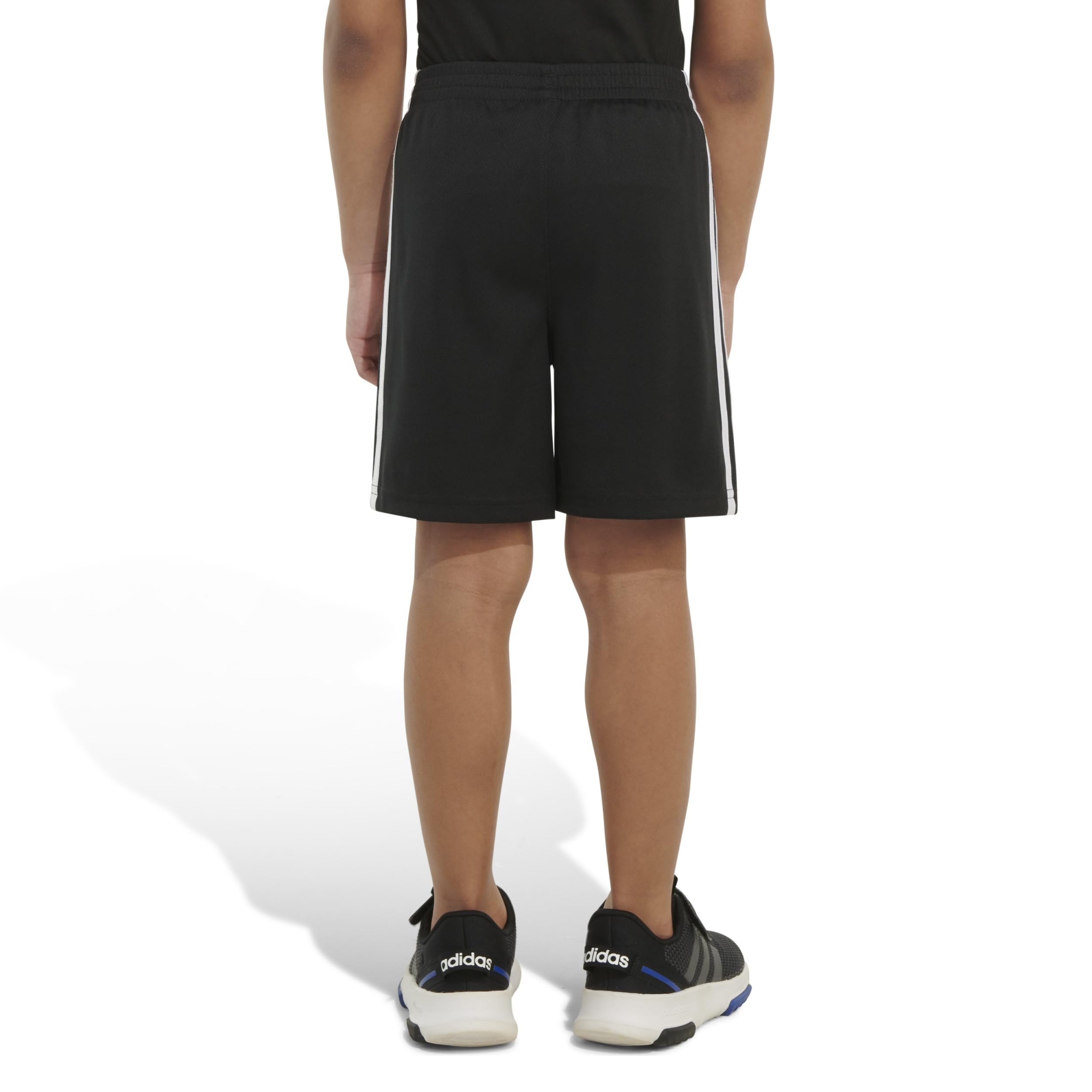 adidas Pantalones cortos para niño con cintura elástica