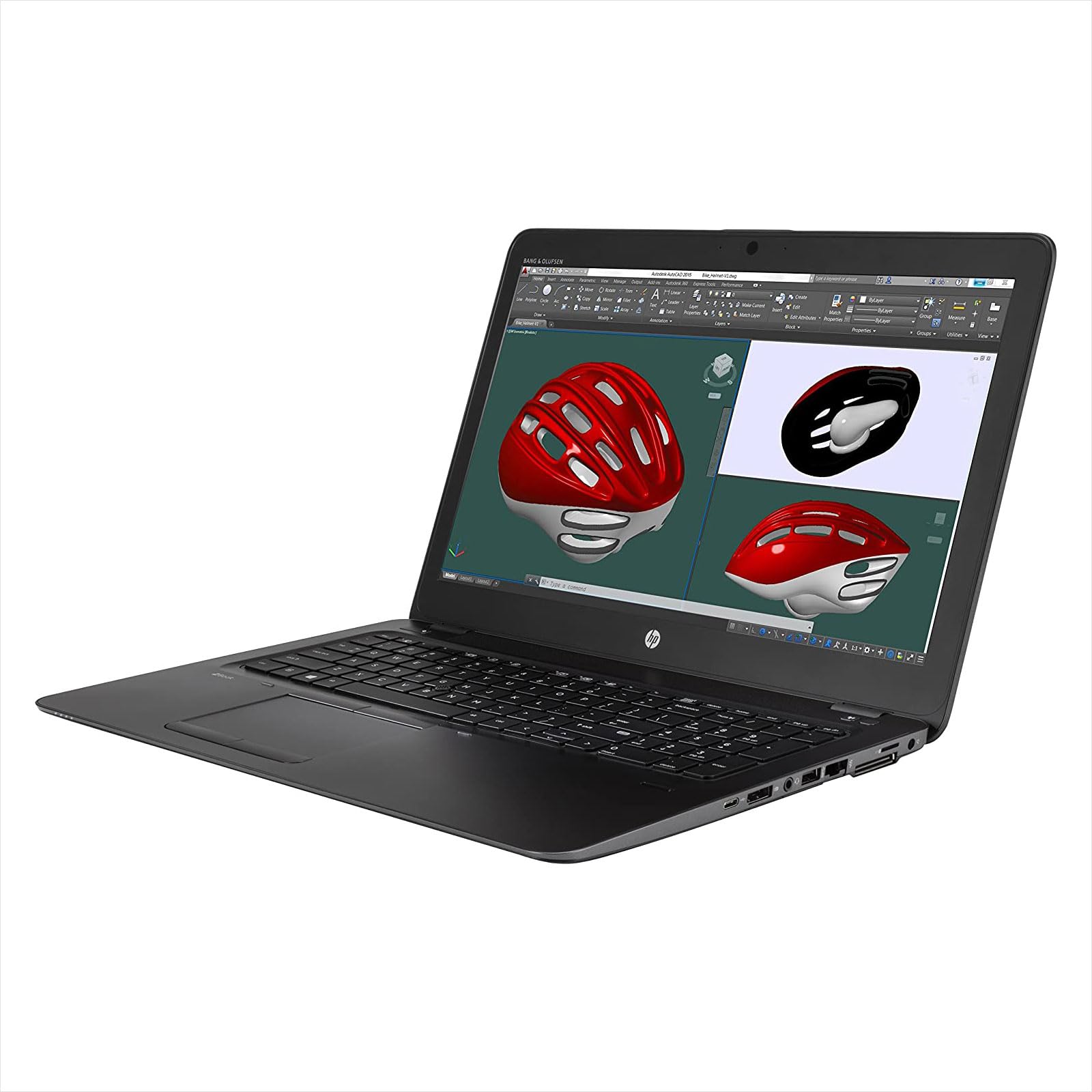 HP Zbook 15 G3 Notebook Workstation Business Intel i7-6500U, Ram 16GB, SSD 256GB, AMD W4190 2GB, Display FHD 15,6", Tastiera Qwerty IT, Batteria Nuova, Win 11 Pro + Libre Office (Ricondizionato)