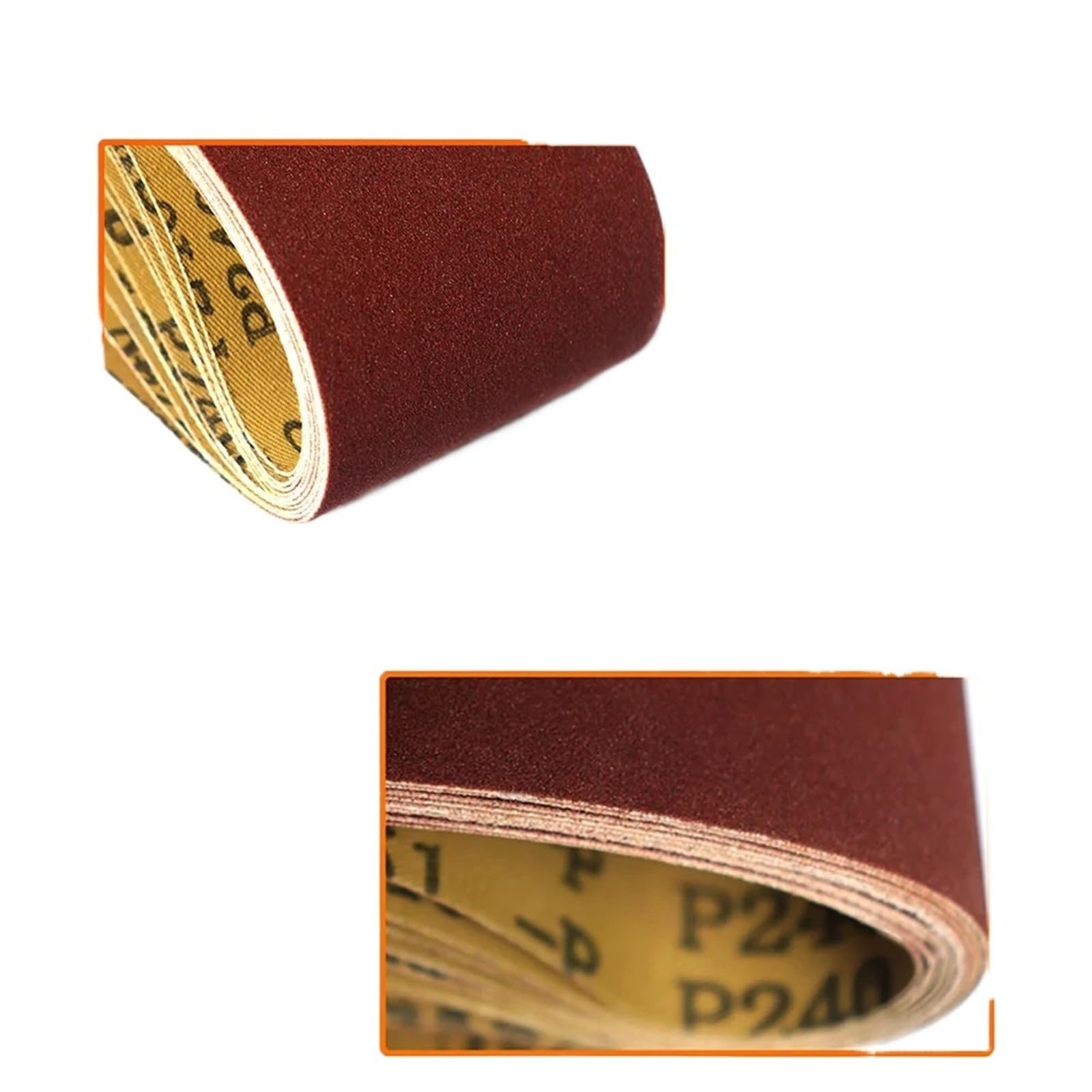 5 sztuk taśm szlifierskich 610 x 100 mm, ziarnistość 40-1000, drewno, miękki metal, polerowanie, taśmy ścierne do szlifierki taśmowej, 5 szt., ziarnistość 60