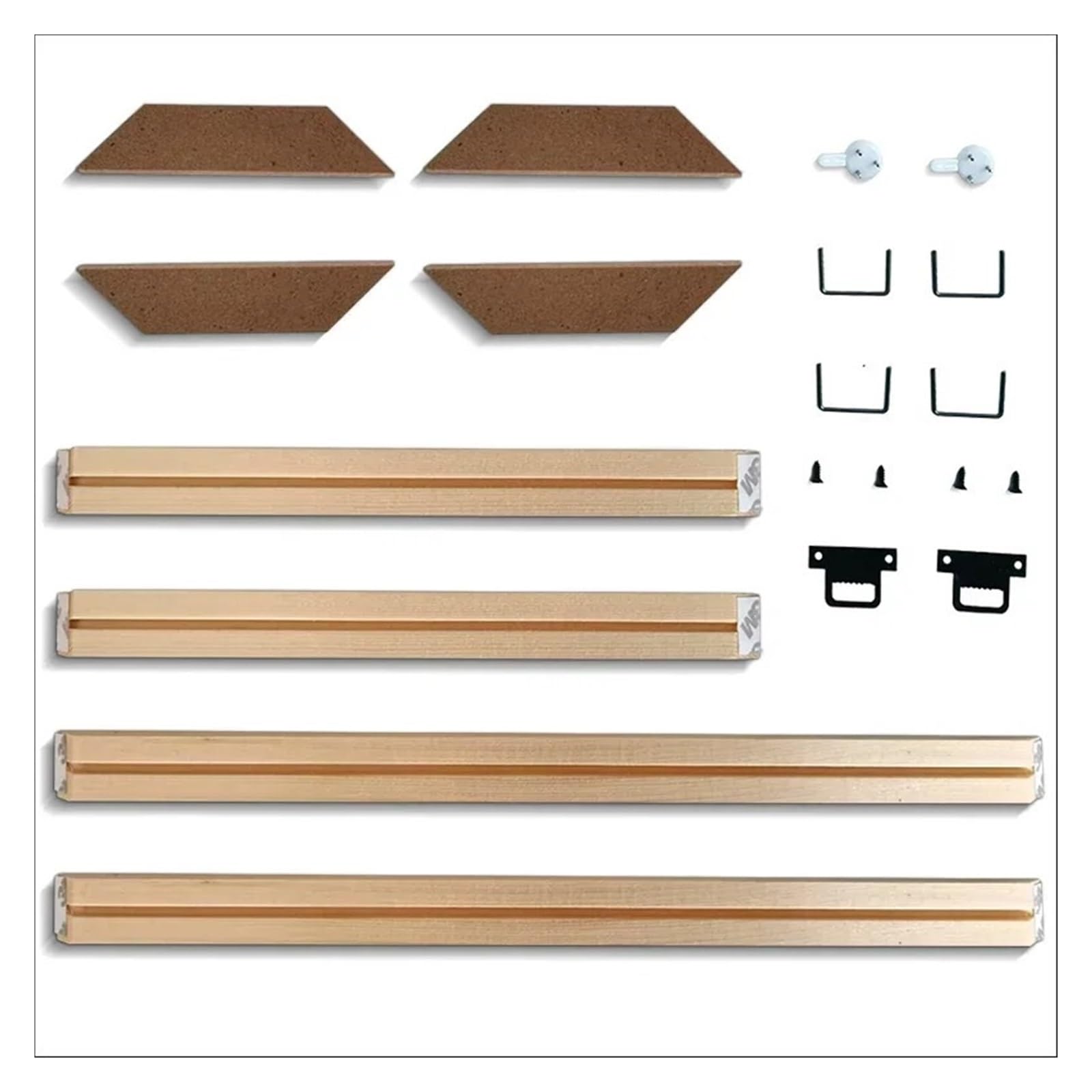 Cornice per Foto in legno Semplice cornice in legno massello fai da te cornice in canfora adatta for pittura su tela, mostre di ricamo, regali di Natale con ricamo a diamante(Height 20cm,Width 60cm)
