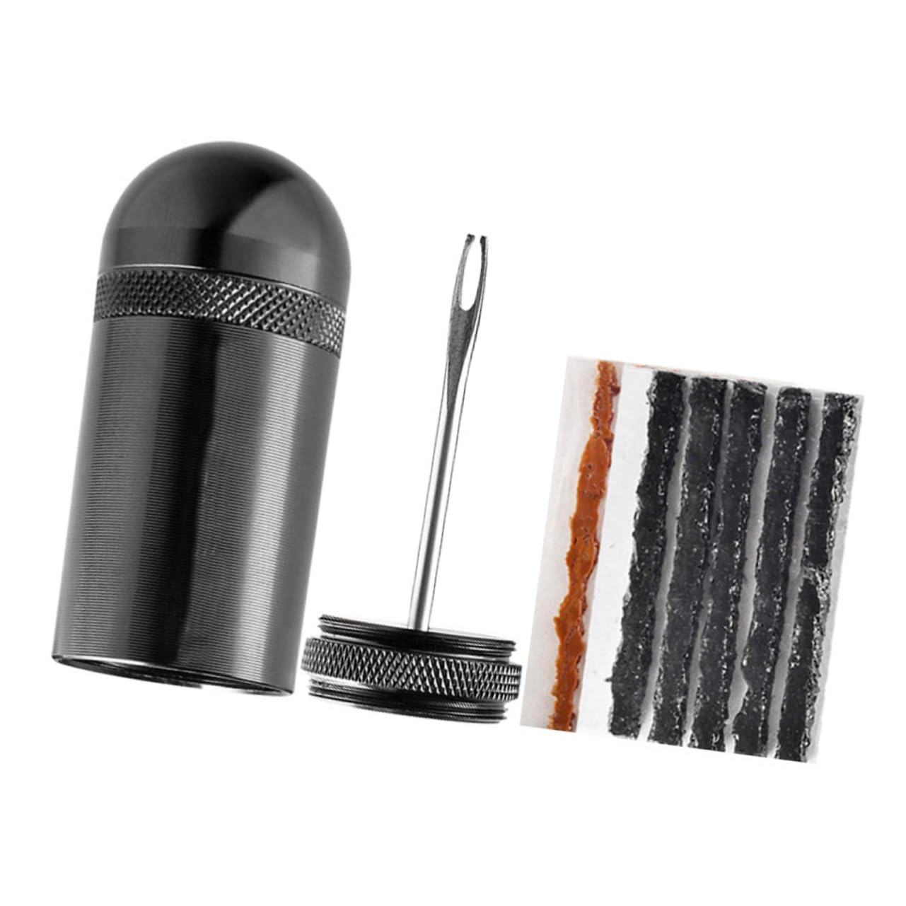 Toyvian Professional Tire Repair Kit 1 Set of Tire Puncture Repair Kit for Bicycle Easy to Use Stainless Steel Material